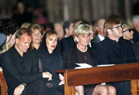 diana elton versace funeral|Elton John .